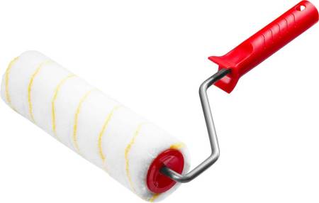 Валик малярный POLYTEX Pro 240 мм d=48 мм ворс 12 мм ручка d=8 мм MIRAX 03816-24. Артикул 03816-24