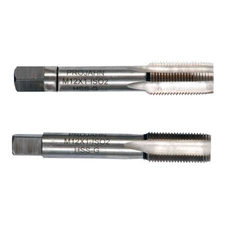 Метчики ручные Mf40x1,5, HSS, DIN 352, 6H, комплект из 2 штук PROJAHN 9354015. Артикул 9354015