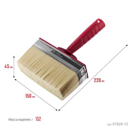 Макловица STAYER "MASTER" UNIVERSAL светлая щетина пластмассовый корпус 5х15см 01824-15. Артикул 01824-15
