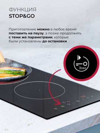 Варочная панель электрическая LEX HH 3021 BL CHPE000070. Артикул CHPE000070