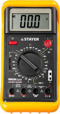 Мультиметр STAYER "EXPERT" HIGHDigital цифровой 45320-T. Артикул 45320-T
