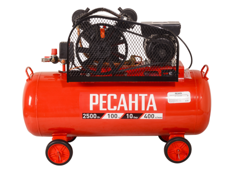 Компрессор Ресанта КП-100/400Р 74/7/5. Артикул 74/7/5