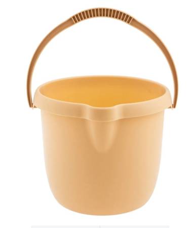 Ведро пластмассовое прямоугольное 10 л, MIX light Elfe 92949. Артикул 92949