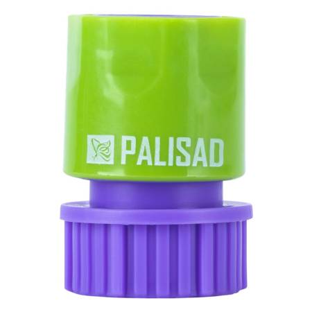 Соединитель пластмассовый, быстросъемный, внутренняя резьба 3/4 Palisad 66155. Артикул 66155