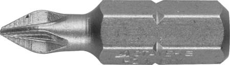 Биты STAYER "PROFI" хвостовик C 1/4" PZ №1 25мм 2шт 26221-1-25-02. Артикул 26221-1-25-02