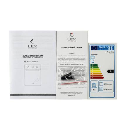Духовой шкаф встраиваемый LEX EDM 077 C IV CHAO000388. Артикул CHAO000388