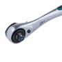 Ключ трещоточный, 120 зубьев 1/4" Gross 14135. Артикул 14135