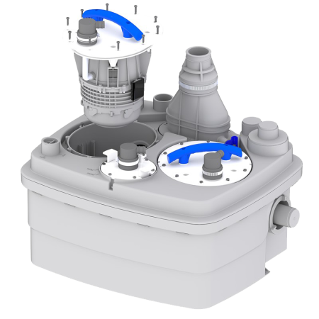Канализационная насосная станция SFA SANICUBIC 2 Pro NM 13593. Артикул 13593