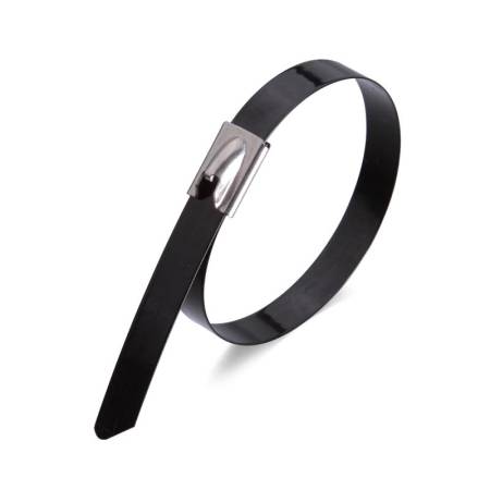 Стяжка стальная Fortisflex СКС-П (304) 7.9х400 арт. 74945. Артикул 74945