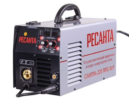 Сварочный полуавтомат САИПА-220 (MIG/MAG) Ресанта 65/10. Артикул 65/10