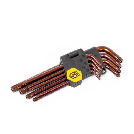 Набор ключей TORX КВТ КТ-9-S2 (Т10-Т50) серия KBT-PROFESSIONAL арт. 82178. Артикул 82178