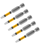 Набор бит, T15x50, 5 шт. Denzel 7711319. Артикул 7711319