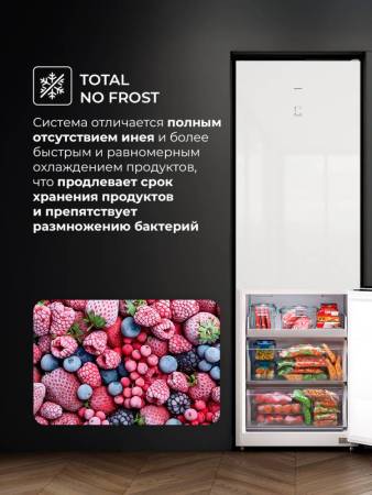 Холодильник отдельностоящий с инвертором LEX LKB185WGIDMax CHJI000017. Артикул CHJI000017
