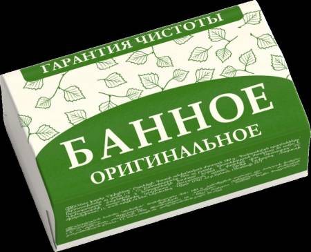 Мыло оригинальное Банное, 180 г, НМЖК Россия 92183. Артикул 92183