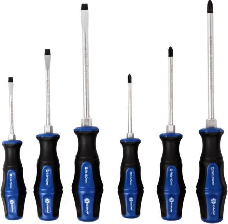 Набор отверток ударных КОБАЛЬТ Ultra Grip S2 (6 шт.) коробка 646-621. Артикул 646-621