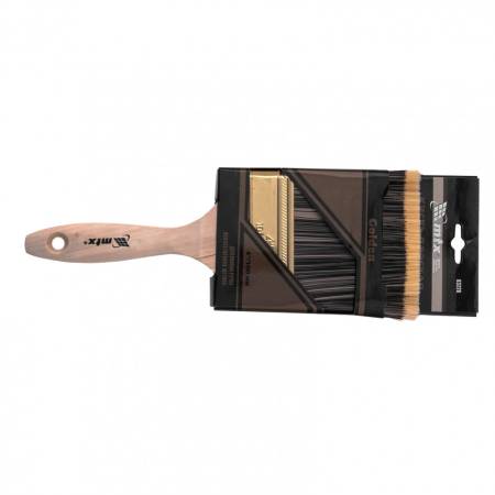 Кисть плоская Golden 4", искусственная щетина, деревянная ручка MTX 83228. Артикул 83228
