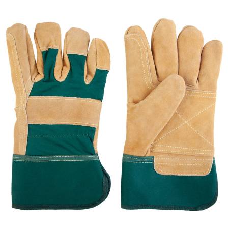 Комбинированные перчатки из кожи и хлопка JETA SAFETY JSL501. Артикул JSL501