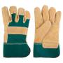 Комбинированные перчатки из кожи и хлопка JETA SAFETY JSL501. Артикул JSL501