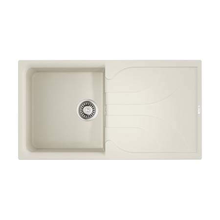Кухонная мойка Omoikiri Yasugata 100-WH Tetogranit/белый 4993847. Артикул 4993847