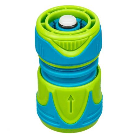 Соединитель быстросъемный 1/2", аквастоп, двухкомпонентный, Palisad LUXE 65778. Артикул 65778