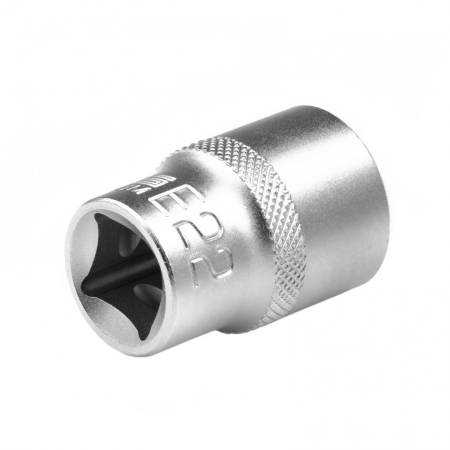 Головка торцевая 1/2, Е22, CrV Stels 13875. Артикул 13875