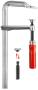 Струбцина цельнометаллическая 300/120, 6 кН, деревянная ручка BESSEY BE-GZ30-12. Артикул BE-GZ30-12