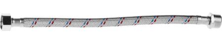 Подводка гибкая STAYER для воды оплетка из нержавеющей стали г/ш 1/2" - 0,3м 51015-G/S-030. Артикул 51015-G/S-030