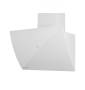 Вытяжка кухонная наклонная LEX Plaza GS 600 White CHTI000366. Артикул CHTI000366