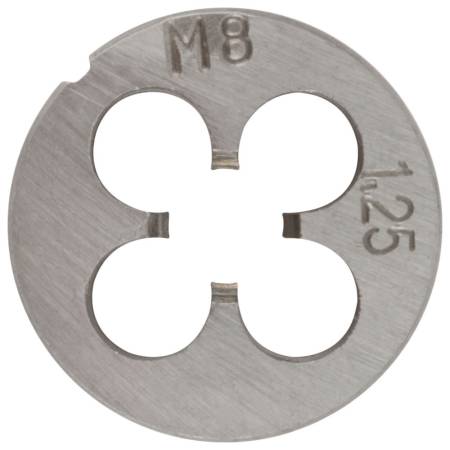 Плашка метрическая, легированная сталь  М8х1,25 мм FIT 70825. Артикул 70825