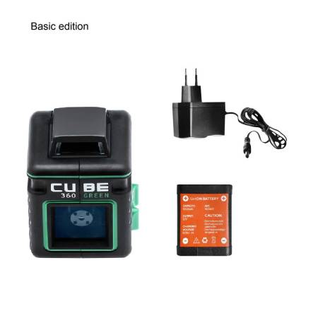 Лазерный уровень ADA CUBE 360 GREEN BASIC EDITION А00672. Артикул А00672