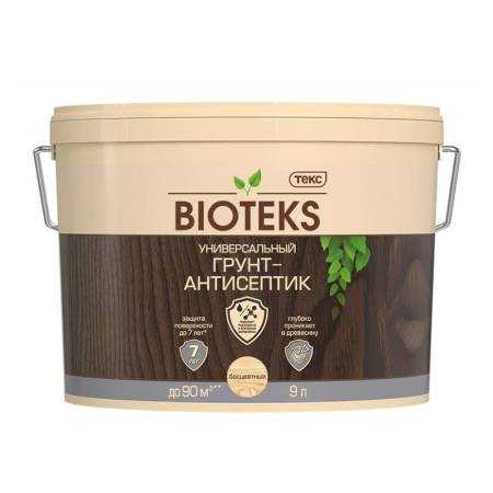 Антисептик грунтовочный Текс Bioteks Эко Грунт (9 л). Артикул тов-162463
