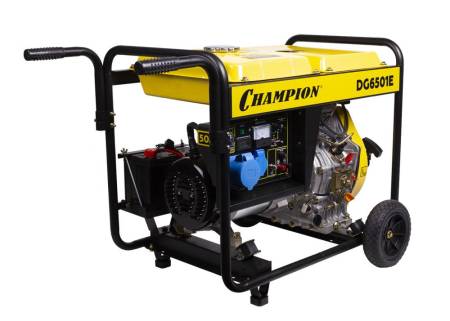 Дизельный генератор CHAMPION DG6501E. Артикул DG6501E