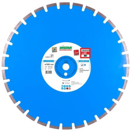 Круг алмазный отрезной 1A1RSS/C1-W 504x3,8/2,8x12x25,4-30 F4 Classic H12 DiStar 12185004157. Артикул 12185004157