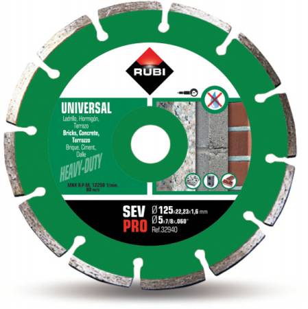 Алмазный диск Rubi SEV 125 PRO 32940. Артикул 32940