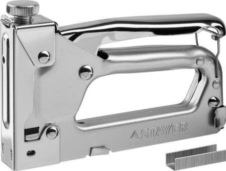 Усиленный степлер для скоб в кейсе тип 53 (4-14 мм)  STAYER Pro 53 3150-H4_z01. Артикул 3150-H4_z01