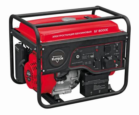 Генератор БГ 8000Е ELITECH ДМ 204581. Артикул 204581