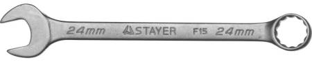 Комбинированный гаечный ключ 24 мм STAYER 27085-24. Артикул 27085-24