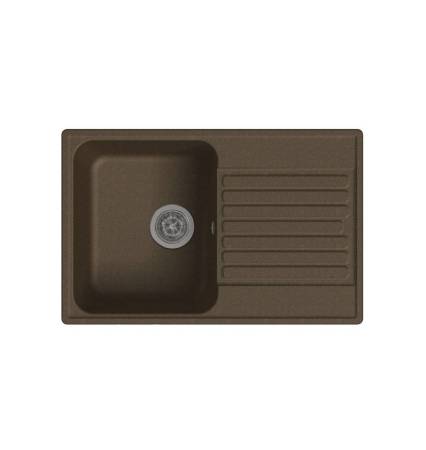 Мойка кухонная кварцевая LEX Geneva 740 Chocolate RULE000021. Артикул RULE000021