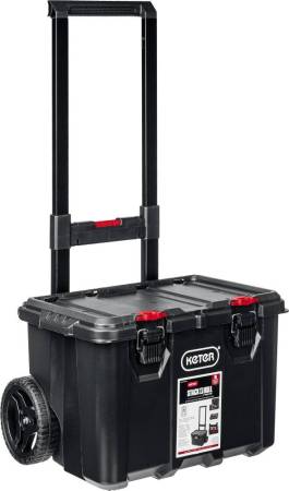 Ящик-тележка KETER STACKNROLL на колесах 21" 38397. Артикул 38397