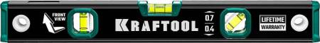 Уровень Kraftool 400 мм с зеркальным глазком 34781-40. Артикул 34781-40