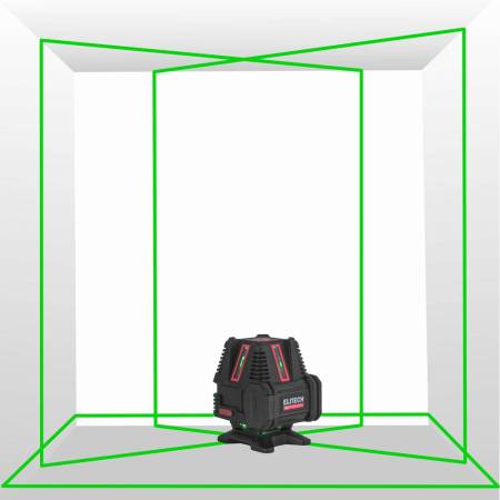 Нивелир лазерный LN 8D GREEN ELITECH HD 204735. Артикул 204735