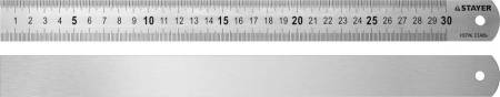 Линейка нержавеющая  STAYER 0,3 м 3427-030_z02. Артикул 3427-030_z02