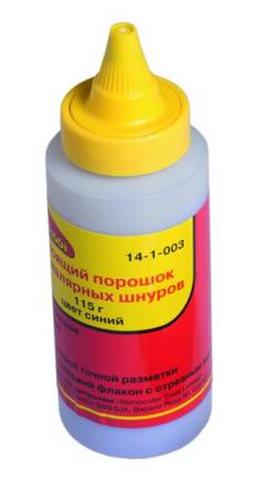Порошок красящий для малярных шнуров, синий, 115г,  РемоКолор 14-1-003. Артикул 14-1-003