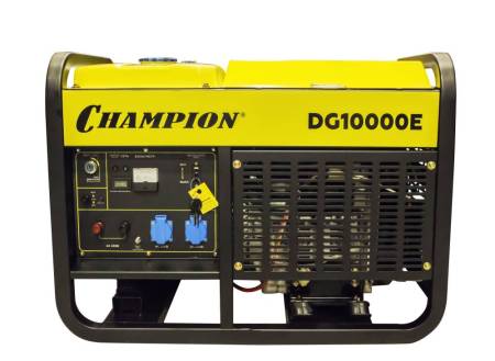 Дизельный генератор CHAMPION DG10000E. Артикул DG10000E