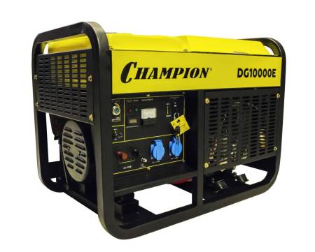 Дизельный генератор CHAMPION DG10000E. Артикул DG10000E